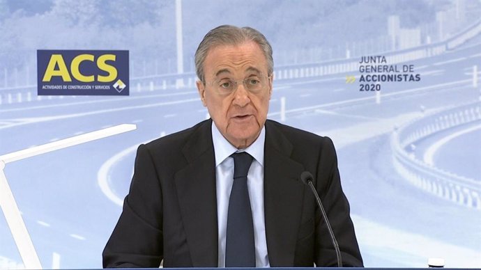 El presidente de ACS, Florentino Pérez