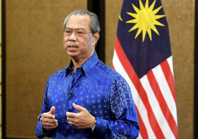 El primer ministro de Malasia, Muhyidin Yasin.