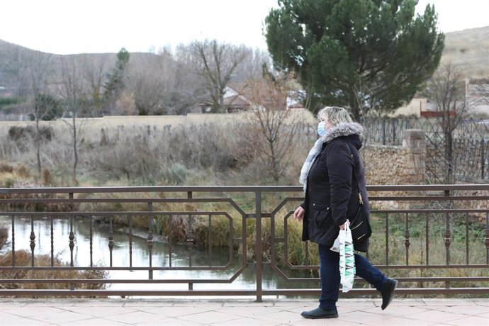 Ambiente en las calles el día del comienzo del invierno,