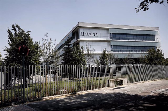 Sede de la compañía de tecnología y consultoría Indra en Alcobendas (Madrid)
