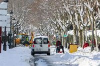 Ayuso pone el foco en despejar de nieve carreteras de pequeños municipios y traslada todo su apoyo a los alcaldes