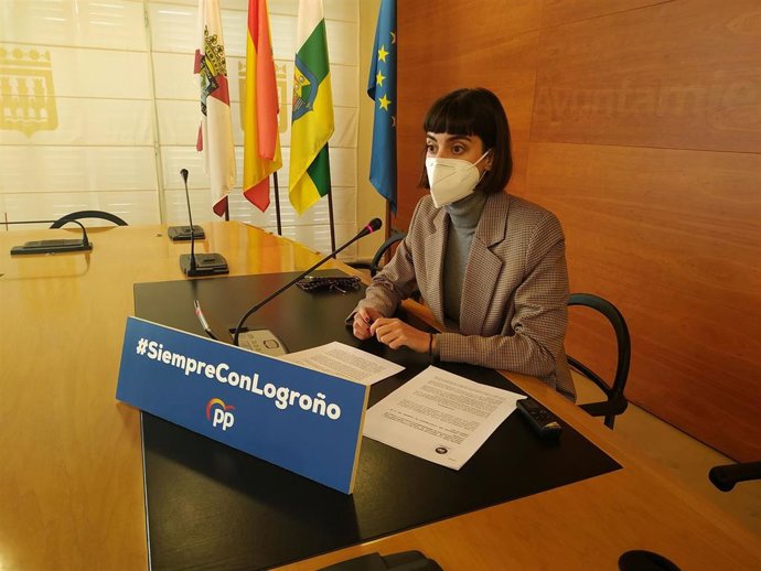 La concejala del PP en Logroño Patricia Lapeña