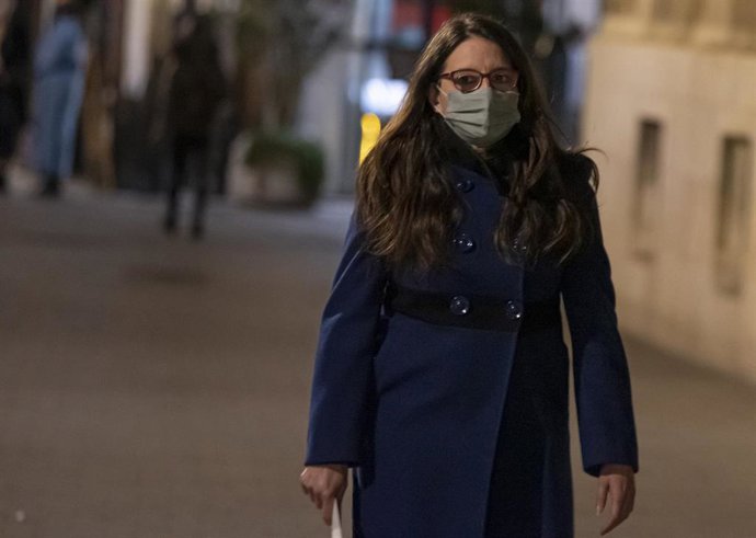 La vicepresidenta del Gobierno valenciano, Mónica Oltra, en imagen de achivo
