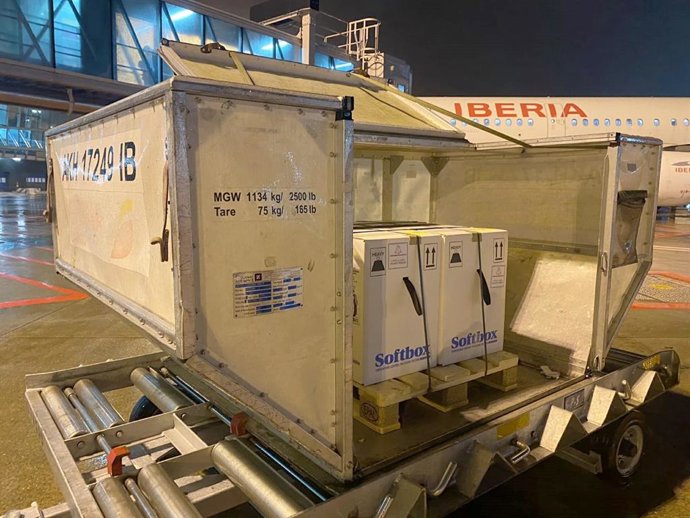 Transporte de vacunas.