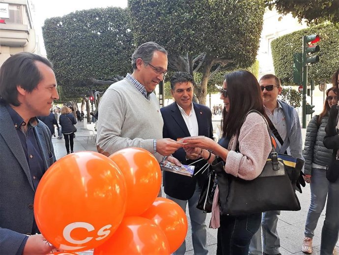El candidato número dos al Congreso por Cs en Almería, Vicente García.