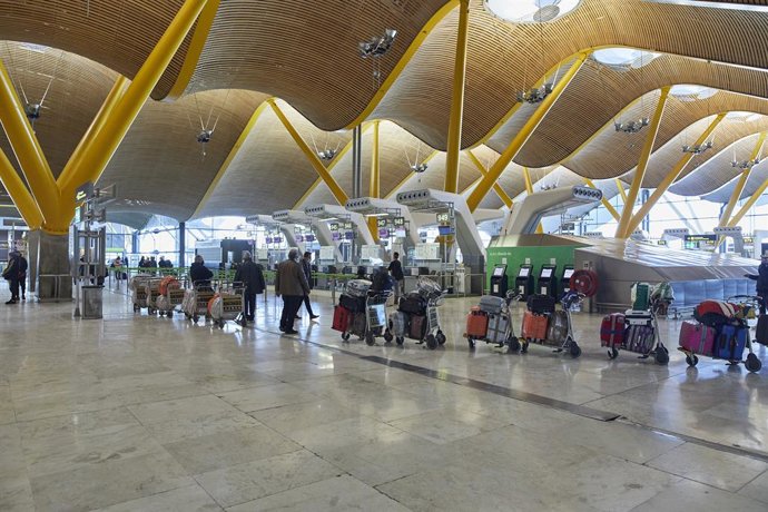 Aeropuerto Madrid-Barajas.