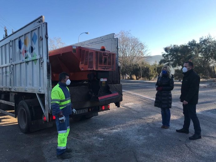 Operativo del Ayuntamiento de Granada ante el frío extremo
