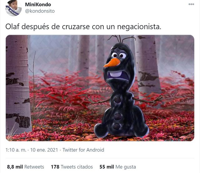 Los negacionistas de la nieve indignan a las redes sociales con sus teorías