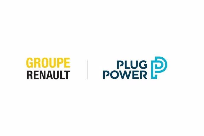 Logos de Renault y Plug Power.