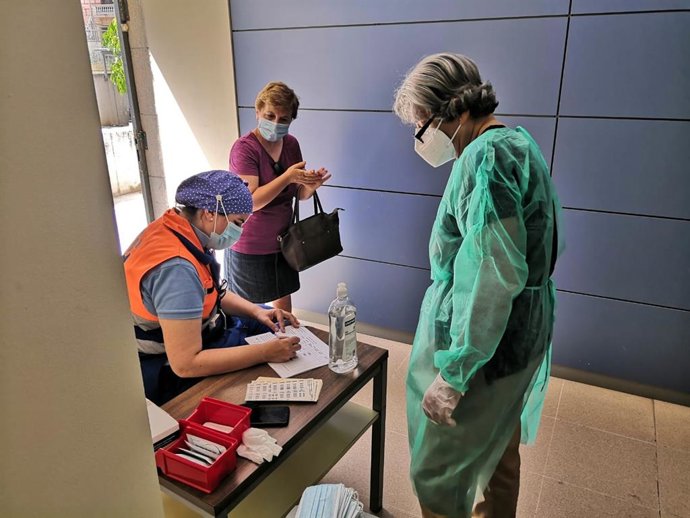 Test rápidos del coronavirus para personal educativo