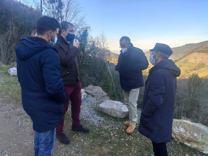 Adrián Pumares en Villaviciosa.