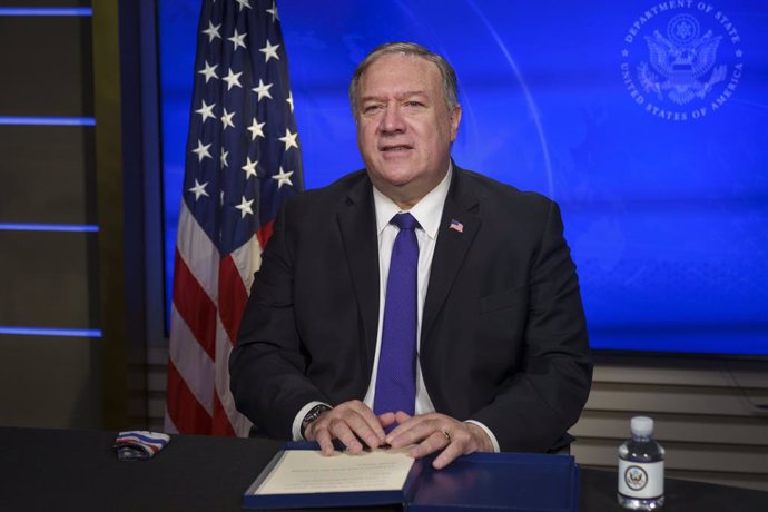 El secretario de Estado de Estados Unidos, Mike Pompeo.