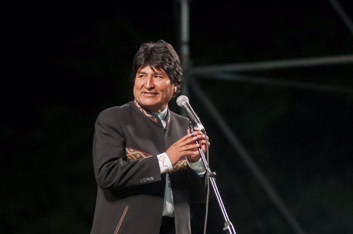 El expresidente de Bolivia Evo Morales