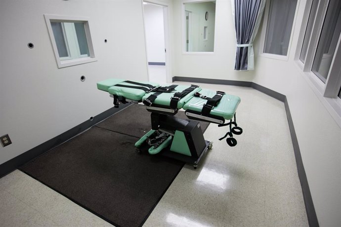 Sala de ejecuciones en la prisión de San Quentin, en California (EEUU)