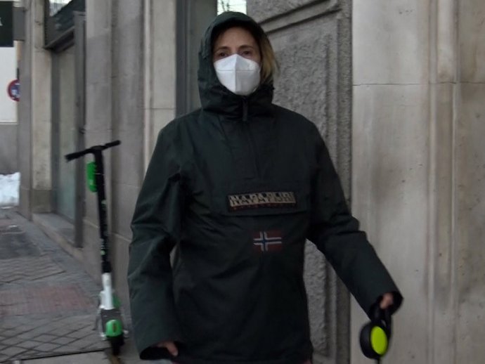 Ágatha Ruiz de la Prada con su look más "gris"