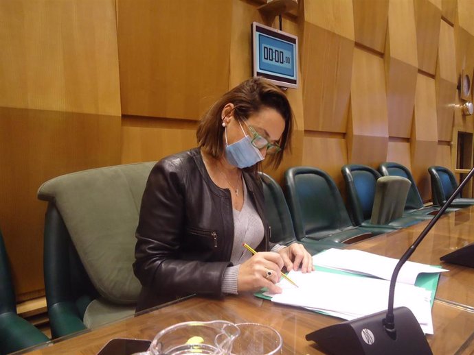 La concejal de Vox en el Ayuntamiento de Zaragoza, Carmen Rouco.