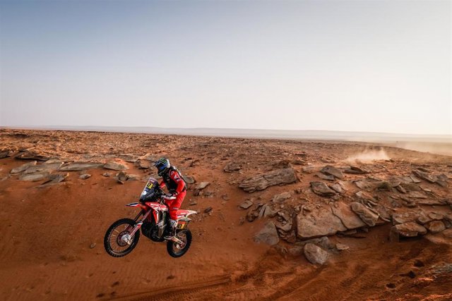 Kevin Benavides en el Dakar