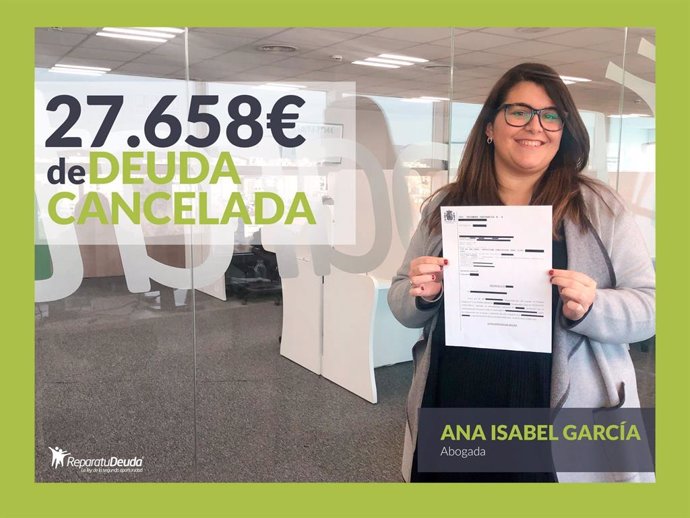 Ana Isabel García, abogada directora en Repara tu deuda abogados