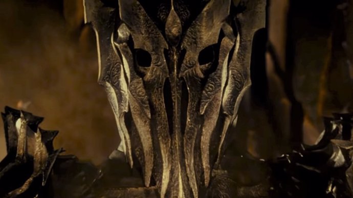 Sauron en la película de El señor de los anillos