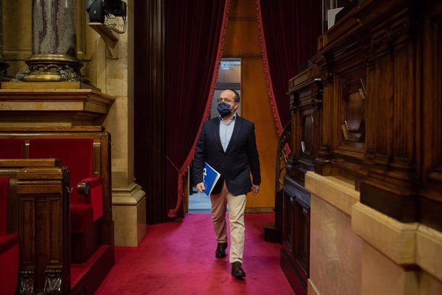 El president del PP català, Alejandro Fernández
