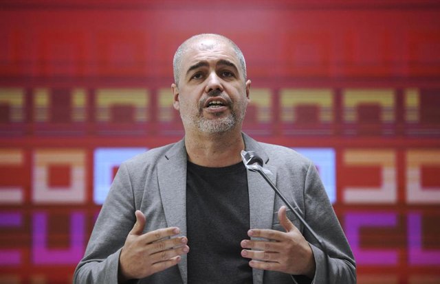 El secretario general de CCOO, Unai Sordo