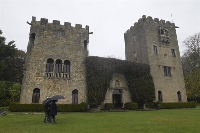 Pazo de Meirás el día de su devolución al Estado, en Sada, A Coruña, Galicia, (España), a 10 de diciembre de 2020