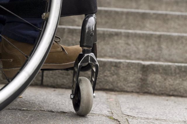 Accesibilidad, ciudad, silla de ruedas, discapacidad