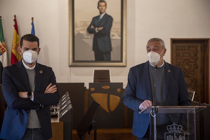 El presidente de la Diputación de Cáceres y el portavoz del equipo de Gobierno
