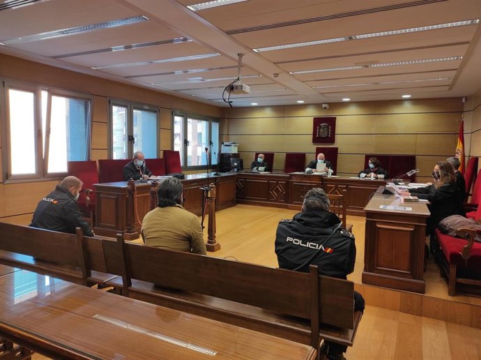 Acusado de agredir sexualmente a su pareja durante el juicio celebrado en la Audiencia Provincial de Ciudad Real