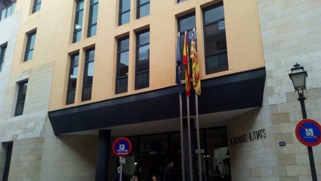 Fachada de los Juzgados de Sa Gerreria de Palma, donde se ubican los Juzgados de Primera Instancia.