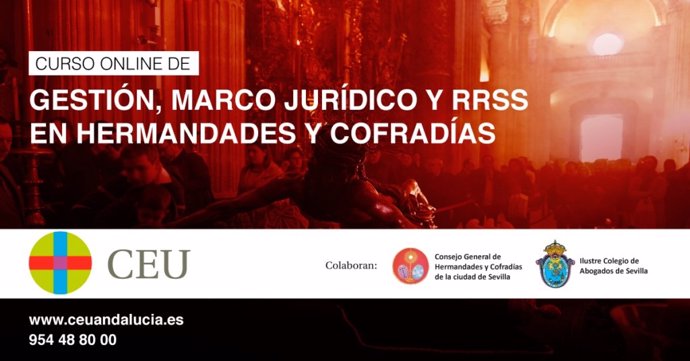 Nueva edición del curso 'on line' de hermandades y cofradías de CEU Andalucía
