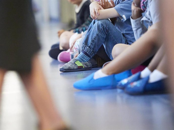 Niños en un colegio