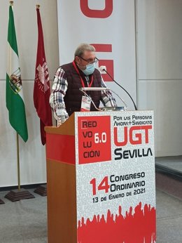 Juan Bautista Ginés, Reelegido Secretario General De Ugt Sevilla