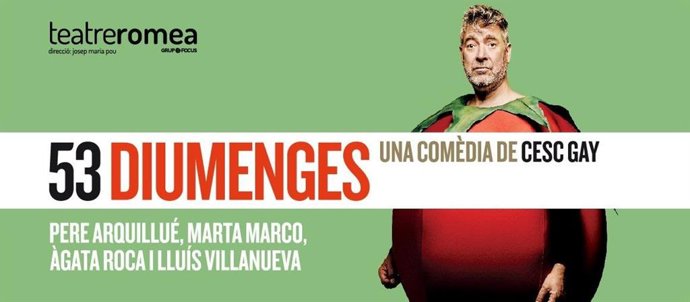 Cartel de '53 diumenges' de Cesc Gay
