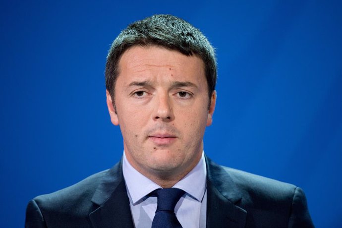 FILED - 17 March 2014, Berlin: Matteo Renzi, then Italian Prime Minister, takes part in a press conference on the topics of the previous German-Italian government consultations. Renzi talked openly on Monday of a possible government crisis in Italy, in 