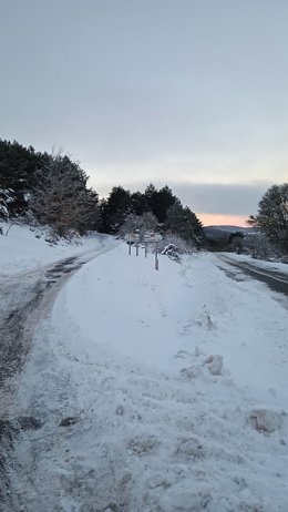Nieve en La Rioja