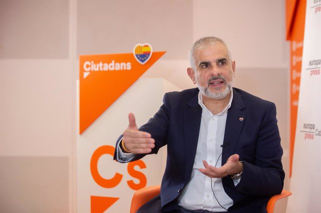 El líder de Cs a Catalunya, Carlos Carrizosa