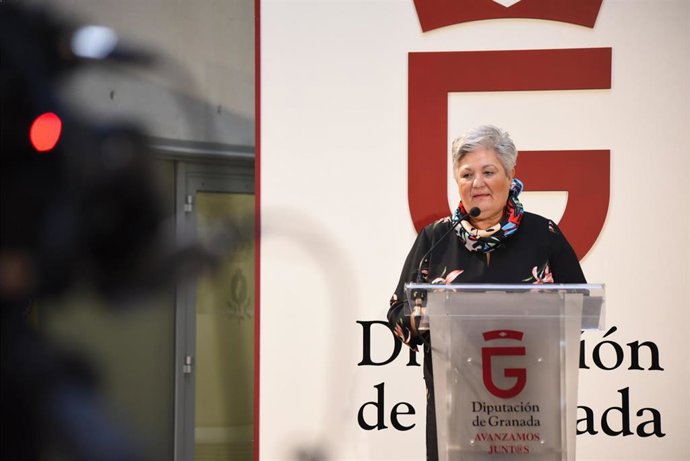 La diputada de Asistencia a Municipios en Granada, María Ángeles Blanco.