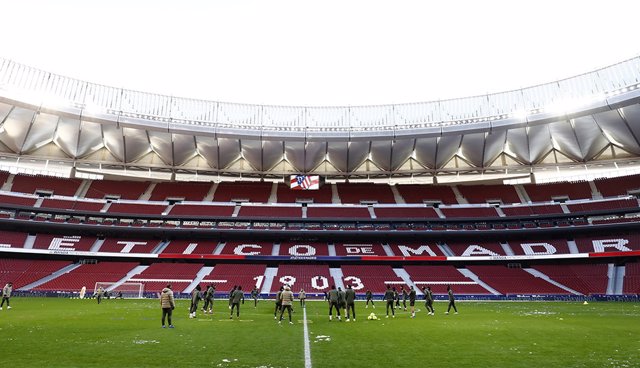 Imagen del Estadio Wanda Metropolitano del Atlético de Madrid