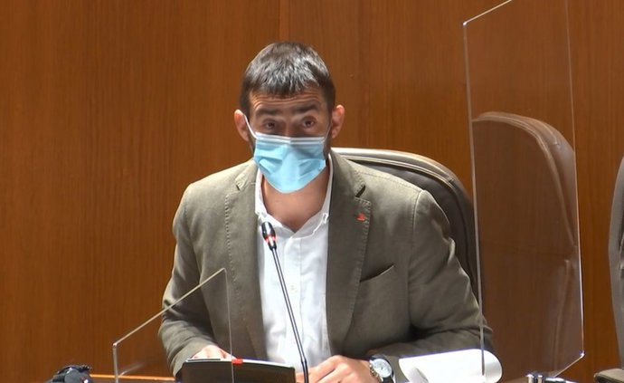 El diputado de IU, Álvaro Sanz.