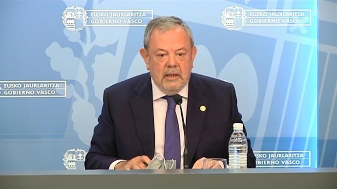 El consejero de Economía y Hacienda del Gobierno Vasco, Pedro Azpiazu.