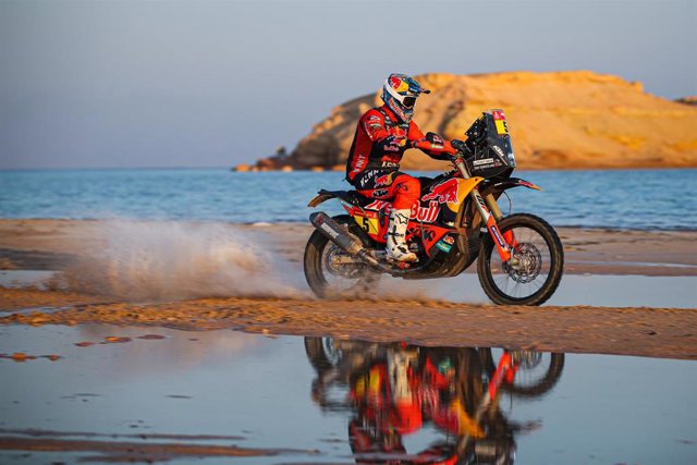 Sam Sunderland en el Dakar