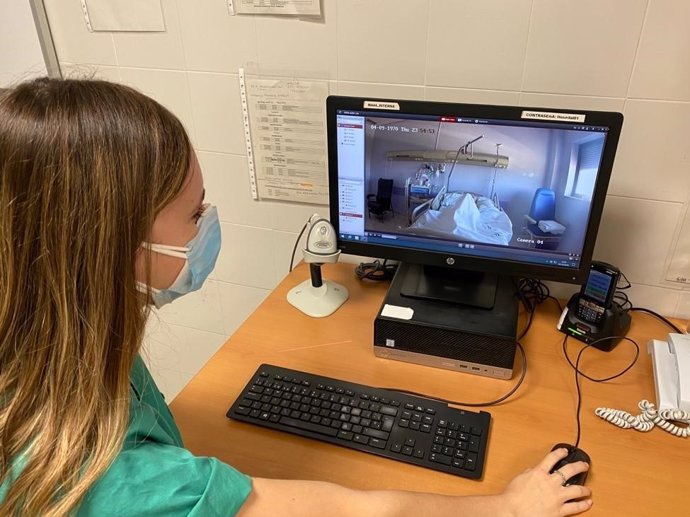 Hospital de Antequera incorpora sistema videovigilancia habitaciones de pacientes COVID