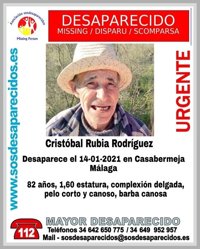 Buscan a un anciano desaparecido este jueves en Casabermeja (Málaga)
