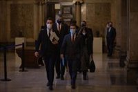 Comienza la mesa de partidos para decidir si se posponen las elecciones catalanas