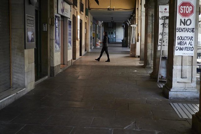 Galería de bares en Pamplona.