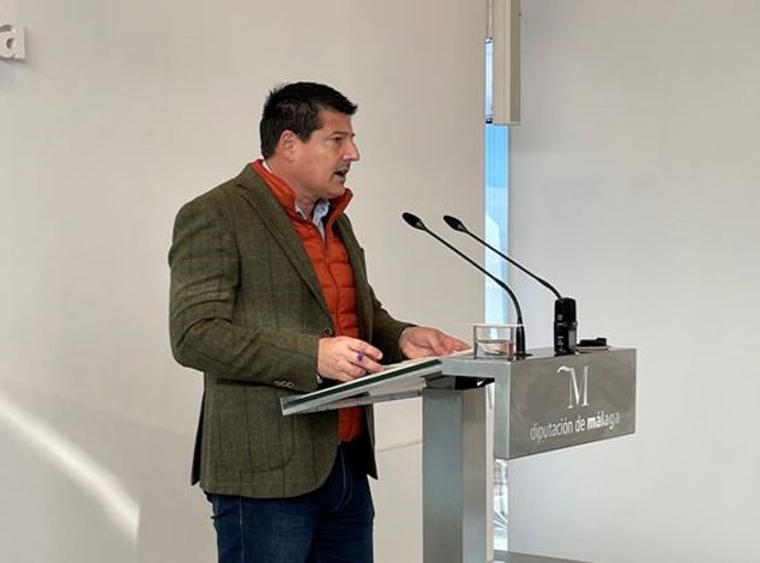 El portavoz del PP en la Diputación de Málaga, Francisco Oblaré