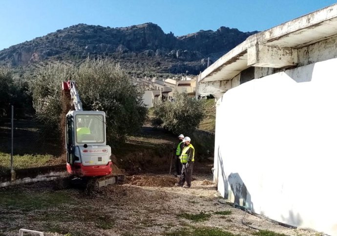 Ibras en el depósito de La Magdalena