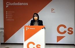 La parlamentaria de Cs por Almería y miembro de la Ejecutiva Nacional, Marta Bosquet
