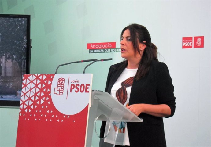 La parlamentaria andaluza del PSOE de Jaén Ángeles Férriz.